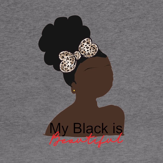 My Black is Beautiful, Little Black Girls by Cargoprints